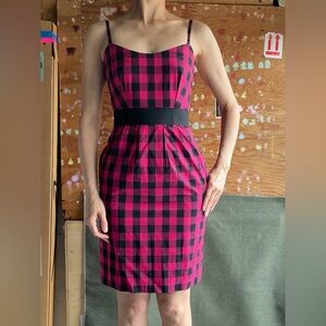 Betsey Johnson Plaid Dress size 4
